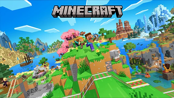マインクラフトの公式タイトル画像