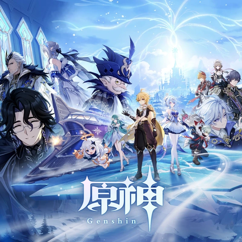 原神の公式タイトル画像